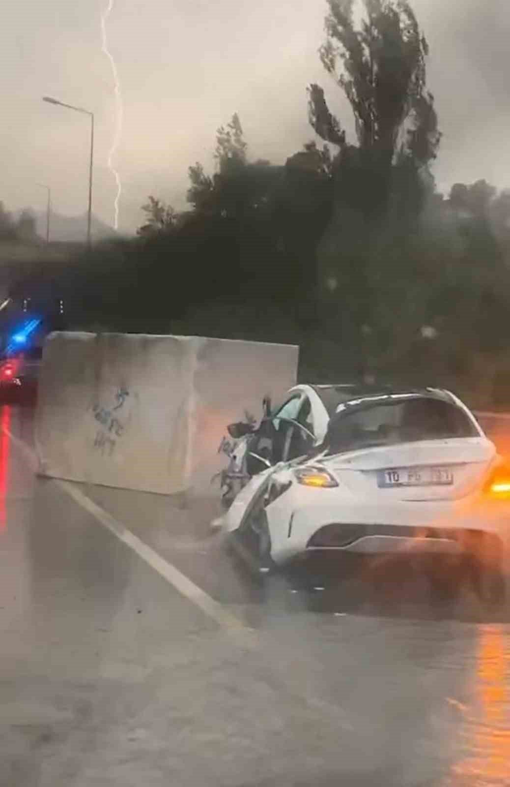 Yanlış yüklenen mermer blok faciaya neden oluyordu