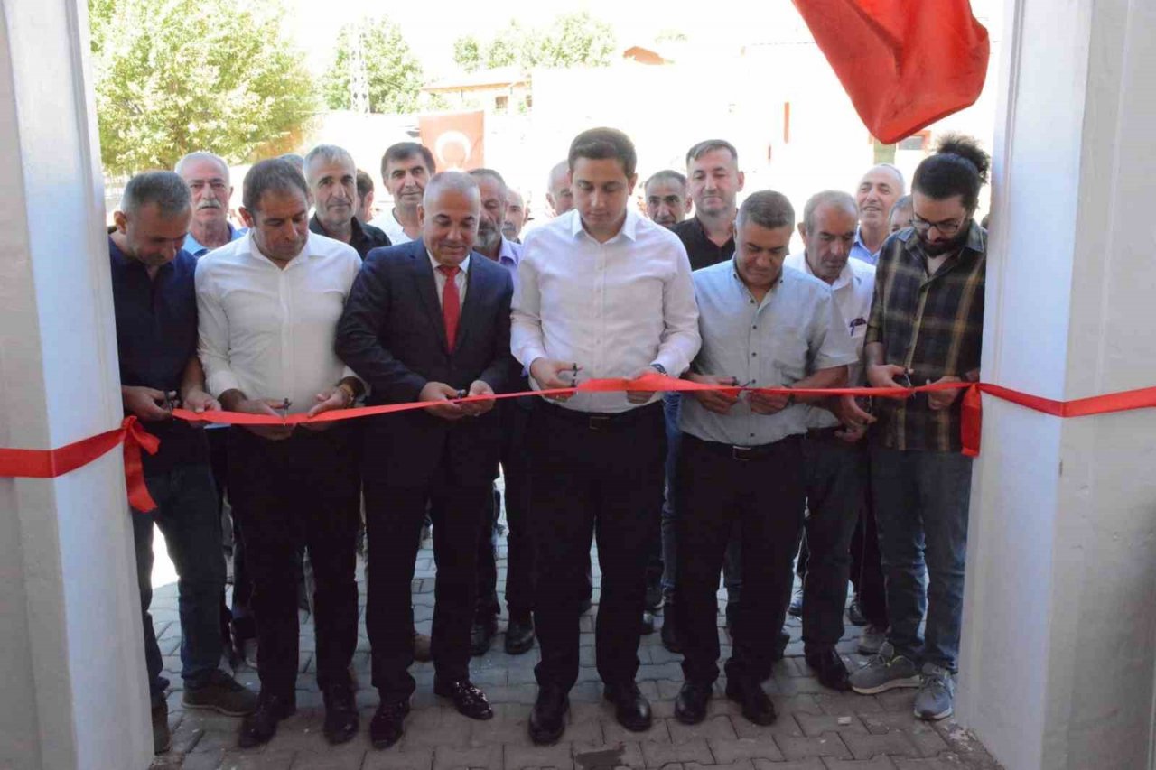 Köyde kültür merkezi açıldı