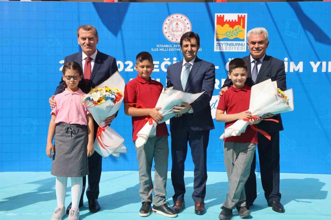 Zeytinburnu’nda ders zili çaldı