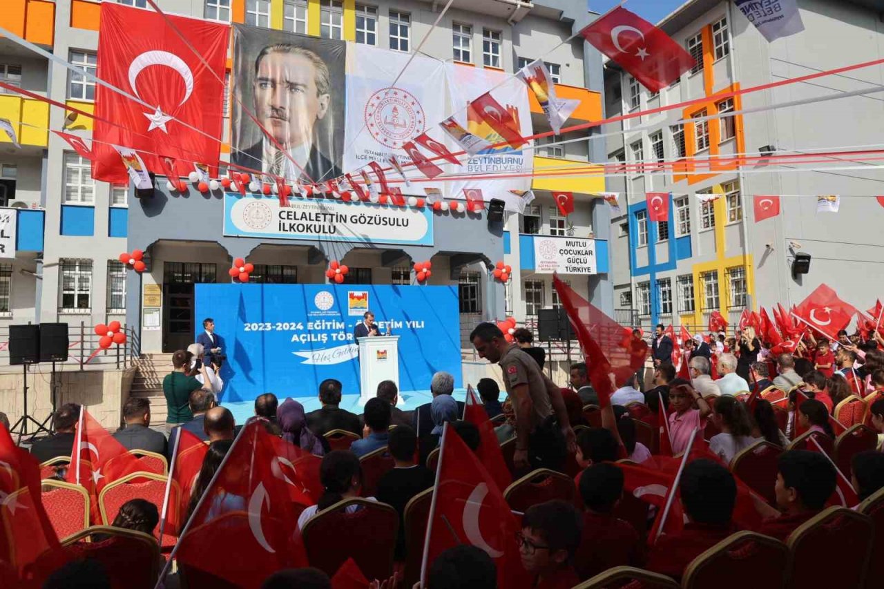 Zeytinburnu’nda ders zili çaldı