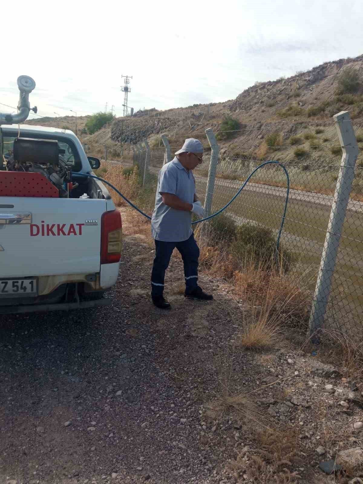 Kızılırmak’ta üvez sineği ile etkin mücadele devam ediyor