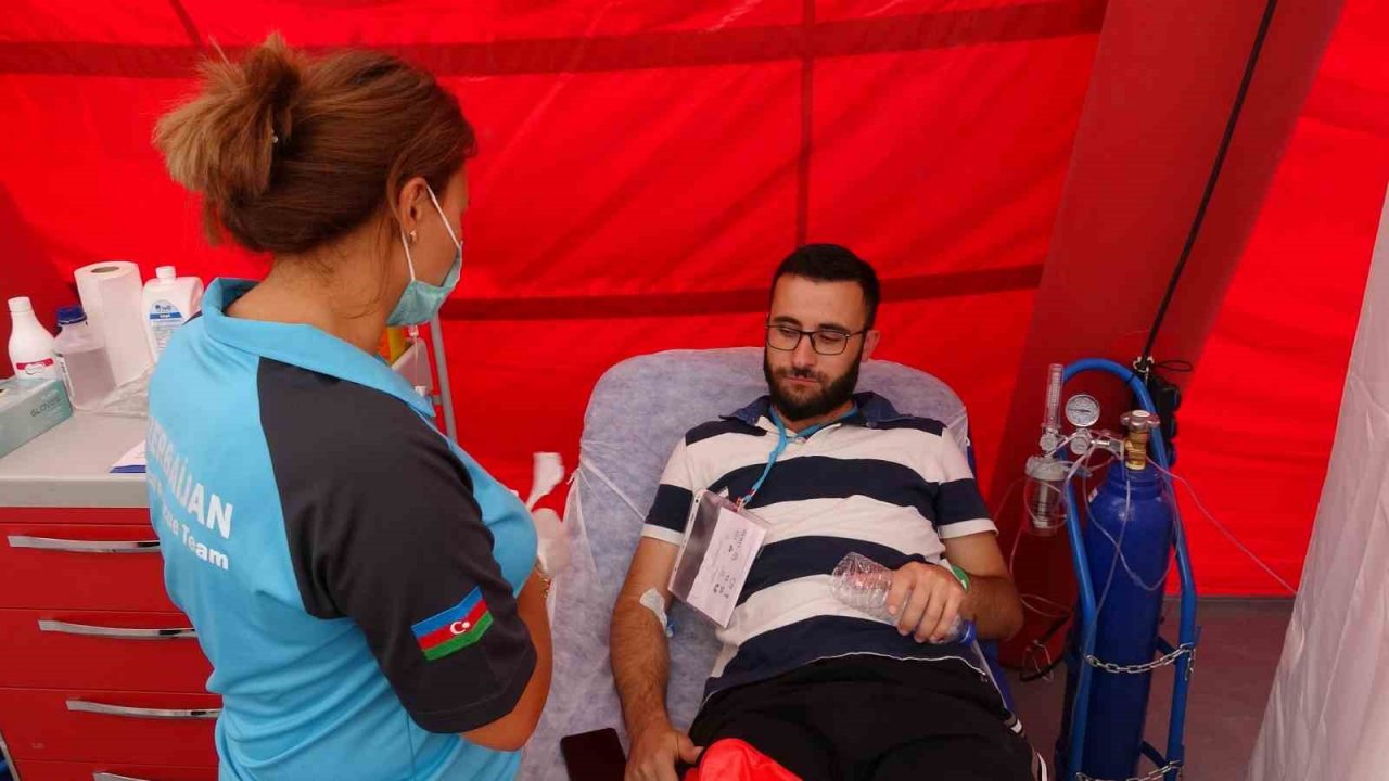 Azerbaycan sağlık ekibi sorumlusu Dr. Ramin Burceliyev: "Biz bir millet, iki devletiz"