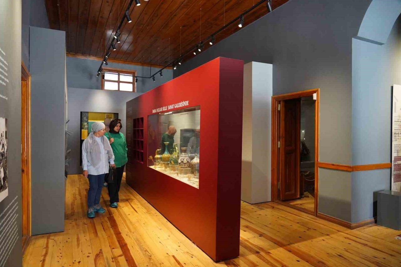 Sille Müzesi tarihi dokusuyla ziyaretçilerini etkiliyor
