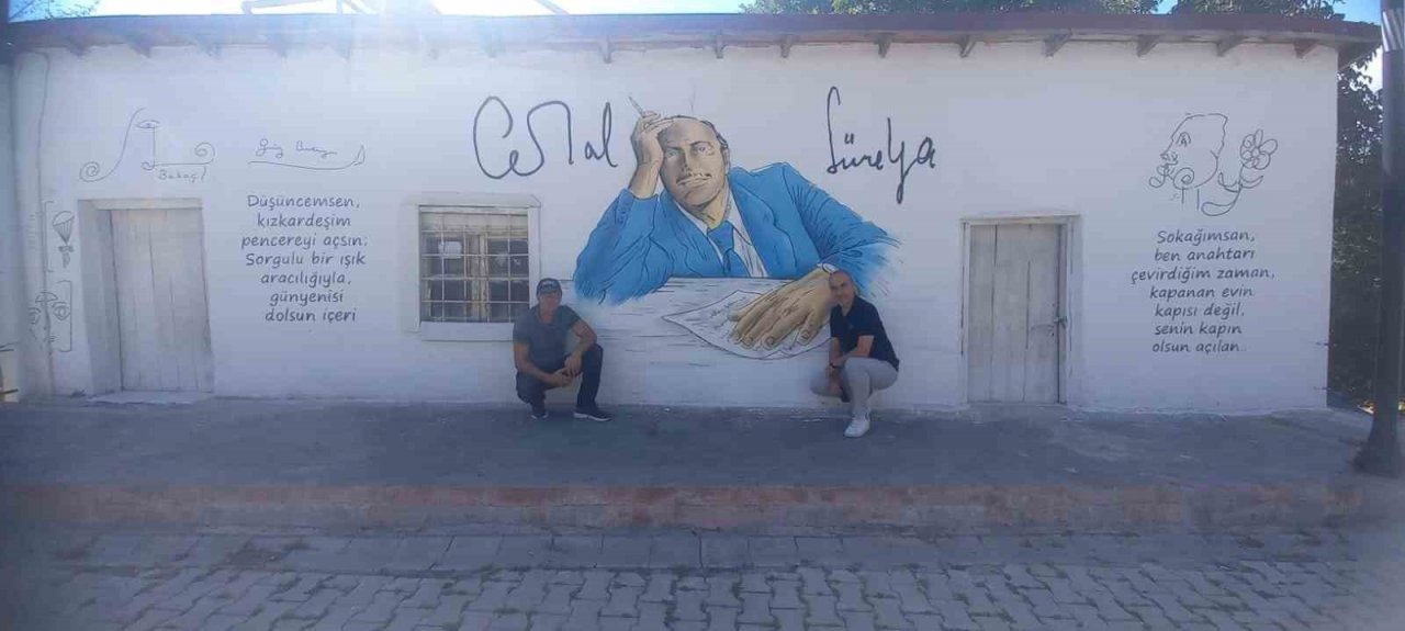 Dünyaca ünlü çizer Tayyar Özkan memleketi Pülümür’de geldi