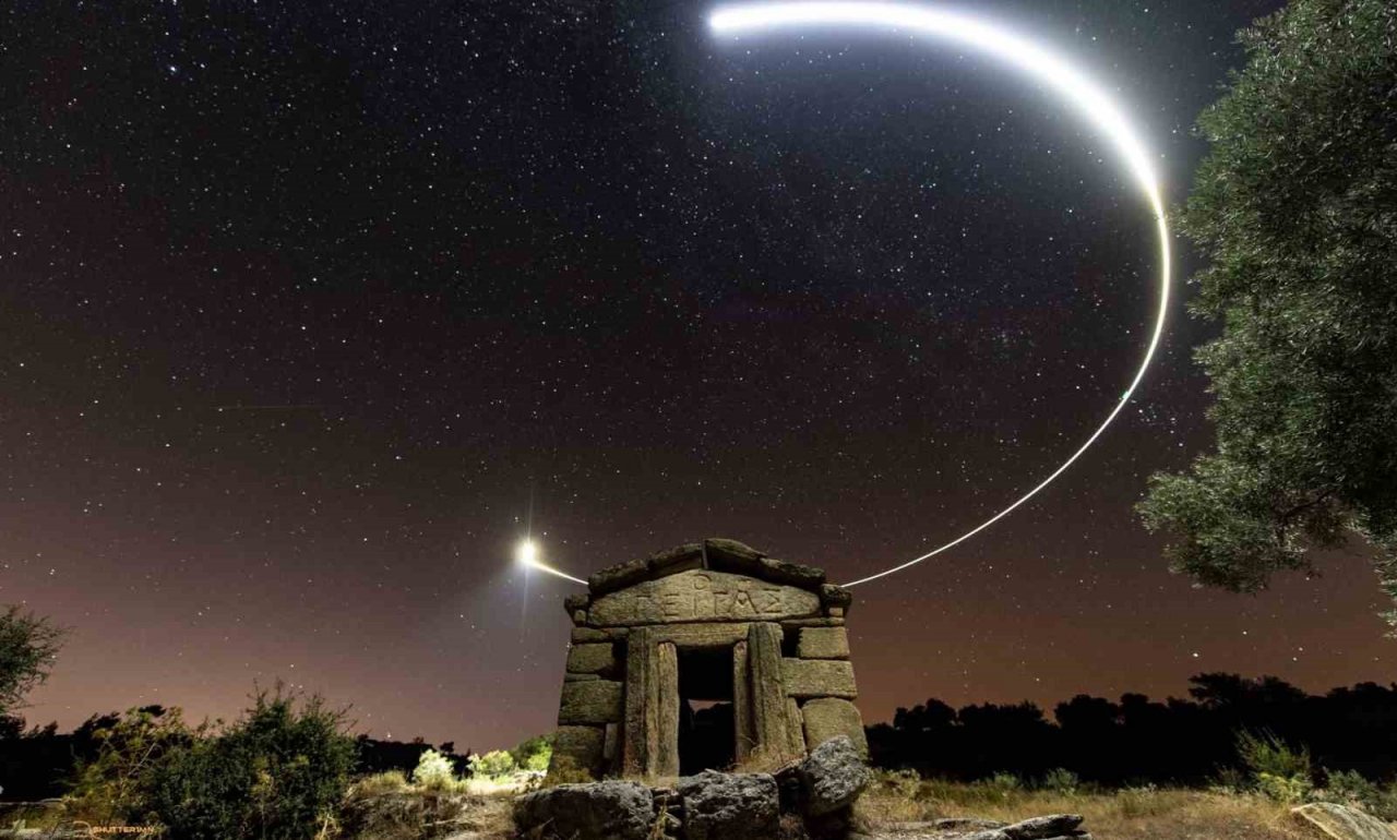 Aydın’daki antik kentlerin gece görüntüleri mest ediyor