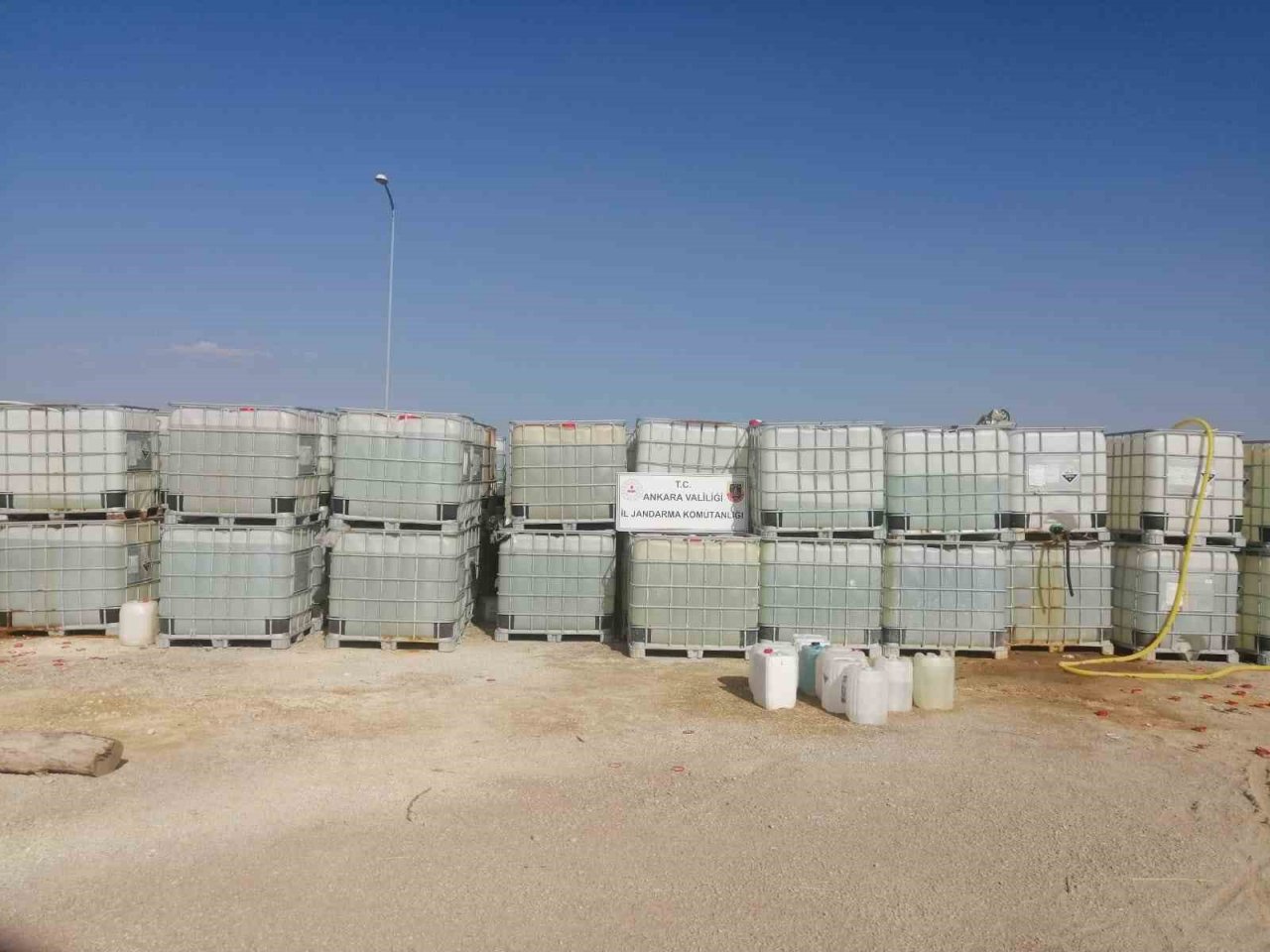 Ankara’da kaçakçılık operasyonu: 38 ton paketlenmiş sahte deterjan ele geçirildi