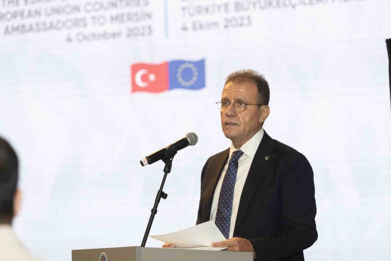 Meyer-Landrut: "Türkiye’yi desteklemeye devam edeceğiz, bu dönüşümde Mersin’e de destek vermeye devam edeceğiz"