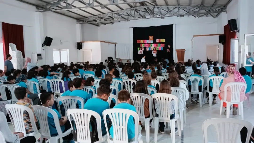 Bayır Ortaokulunda Mevlid-i Nebi programı düzenlendi