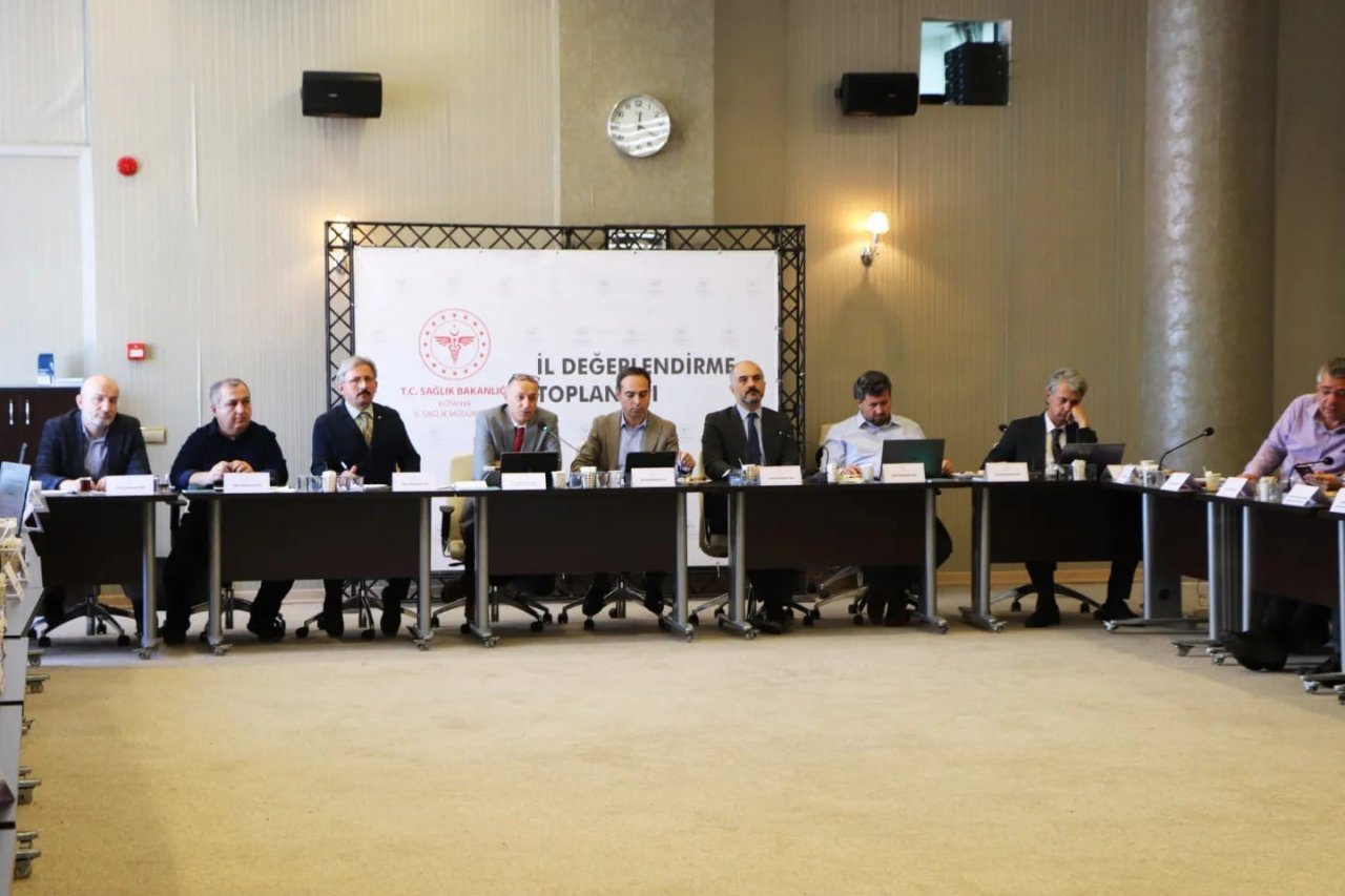 Kütahya’da Sağlık Bakanlığı İl Değerlendirme Toplantısı yapıldı