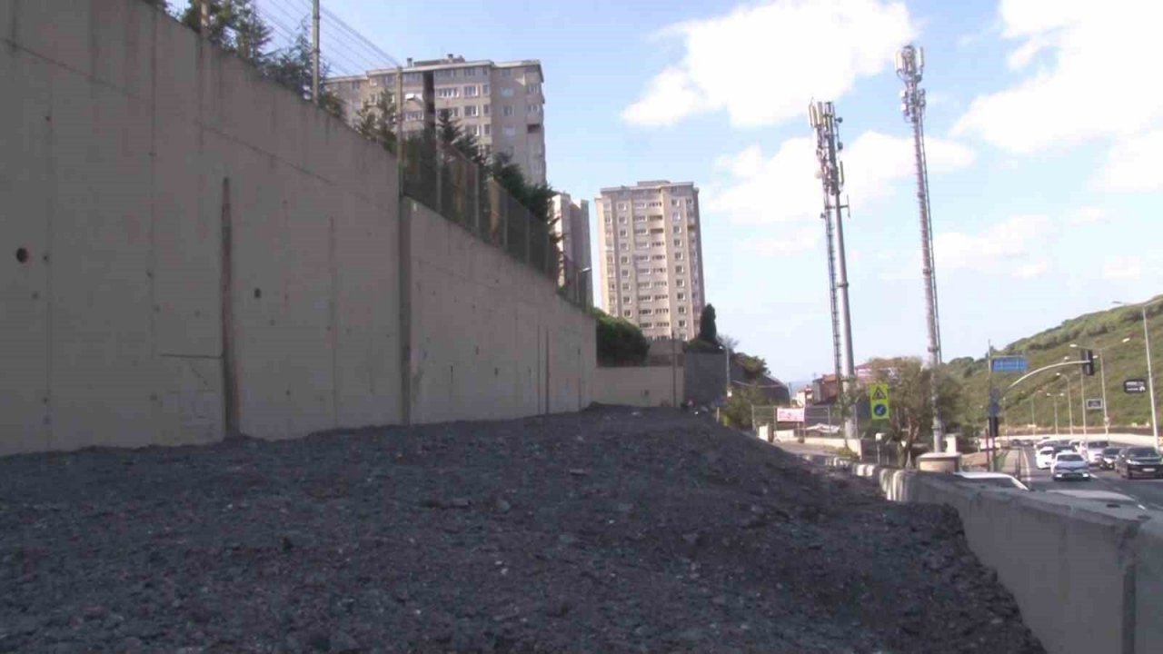 Maltepe’de kayan duvara İBB’den kumlu önlem