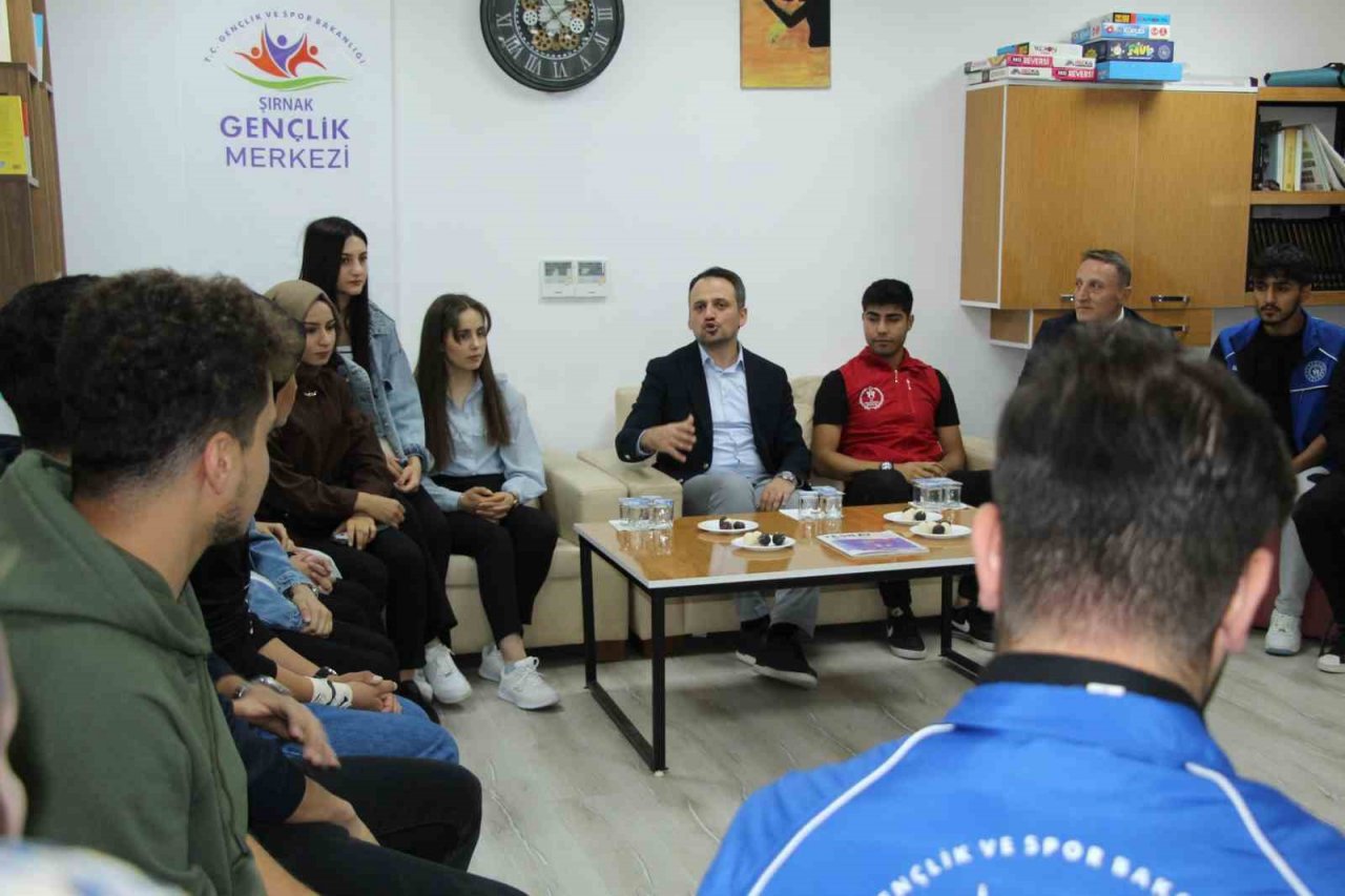 Şırnak’ta Genç Ofis bünyesinde 28 farklı alanda çalışma devam ediyor