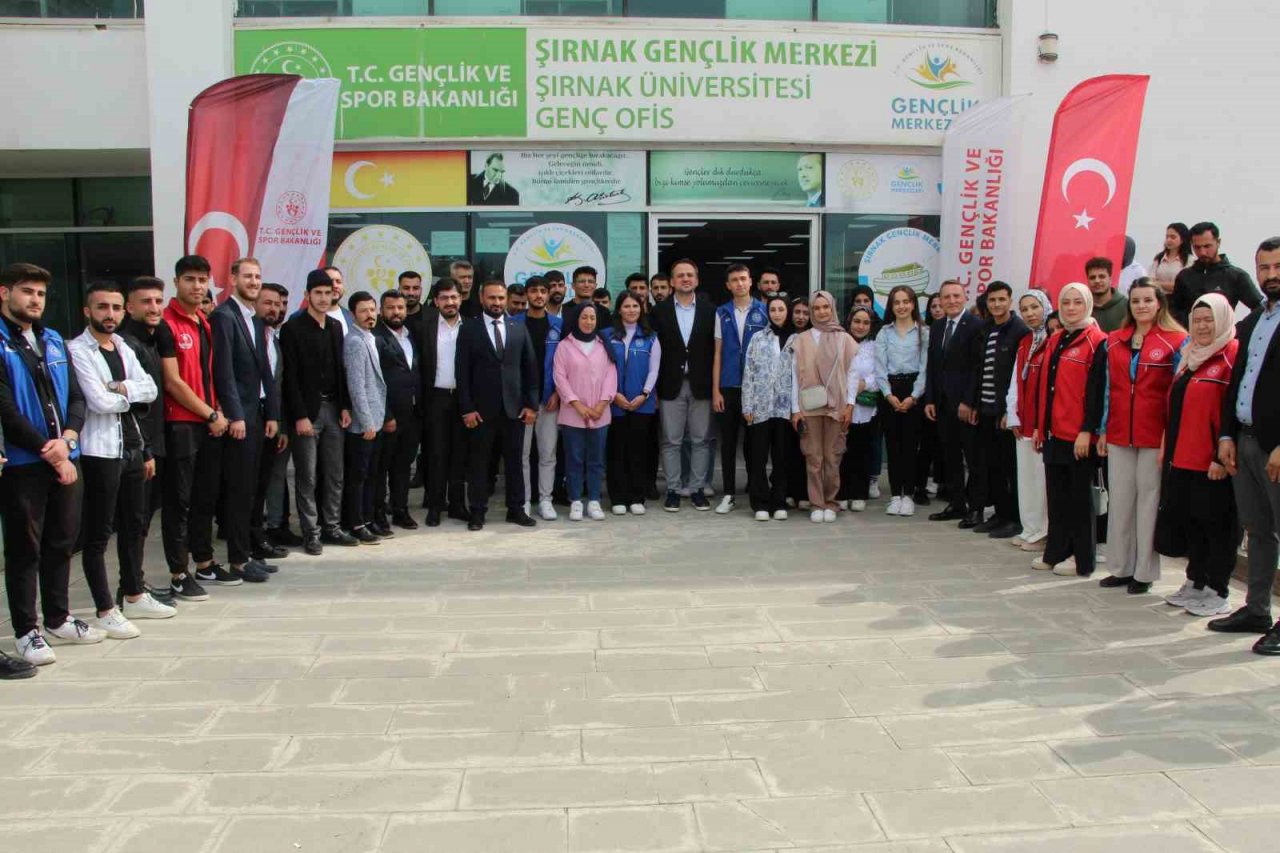 Şırnak’ta Genç Ofis bünyesinde 28 farklı alanda çalışma devam ediyor