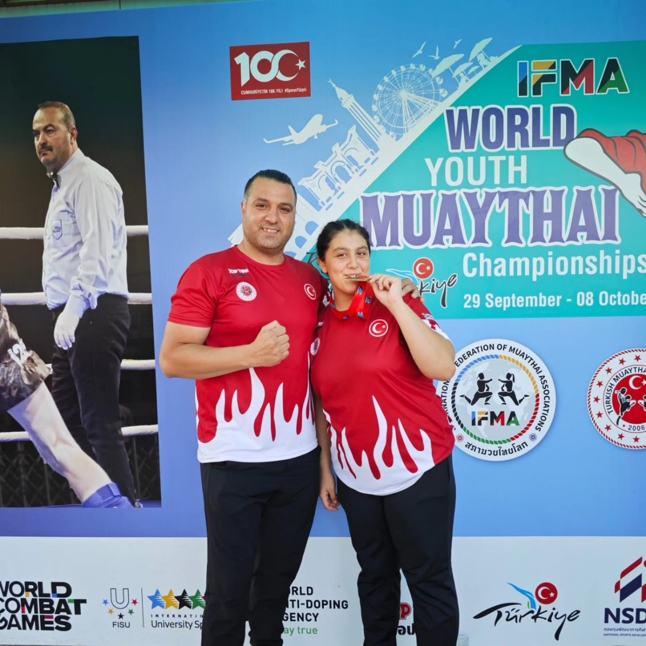 Adanalı sporcu, IFMA Gençler Dünya Muay Thai şampiyonu oldu