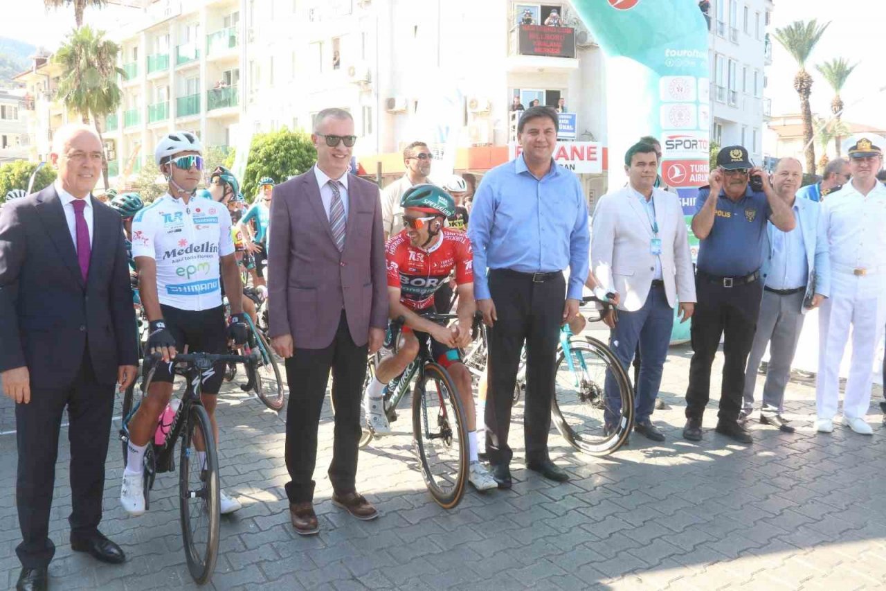 Cumhurbaşkanlığı Bisiklet Turu Fethiye - Marmaris etabı başladı