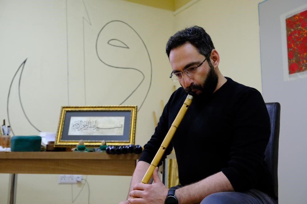 Müftülükte kurulan mini atölyede Türk İslam sanatları yaşatılıyor