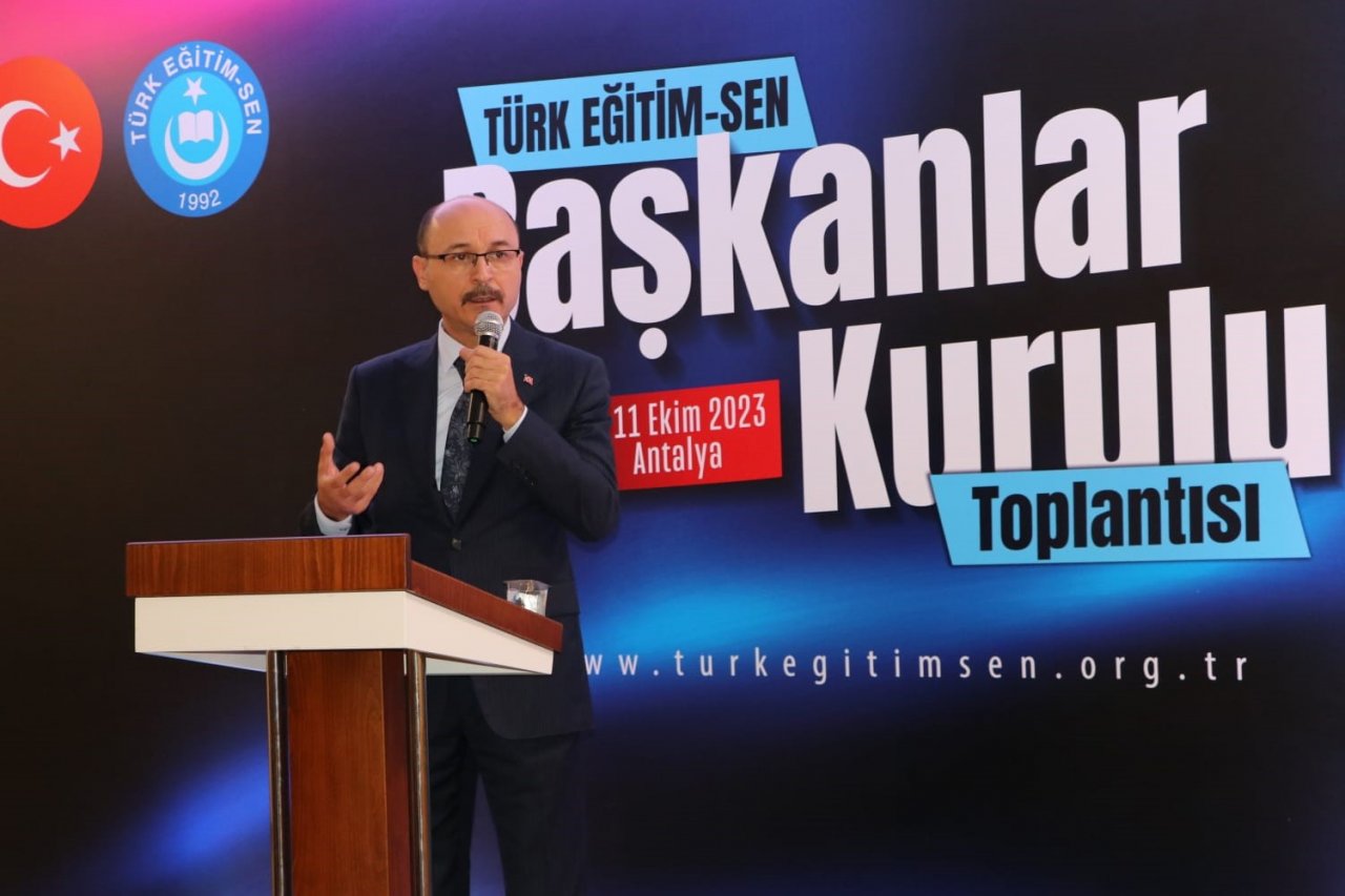 Türk Eğitim-Sen Genel Başkanı Geylan’dan öğretmenler için ‘bir maaş ikramiye’ talebi