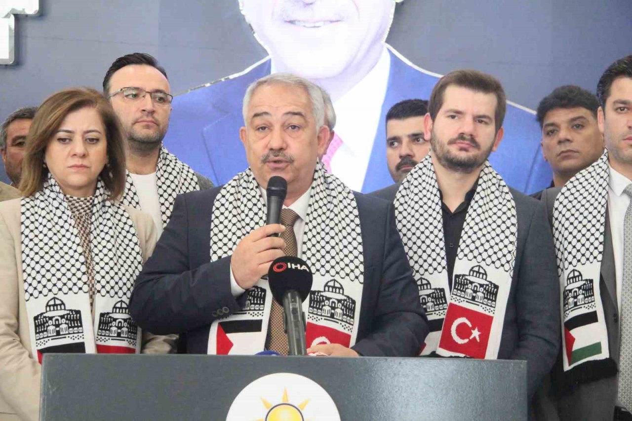 AK Parti Gaziantep İl Başkanlığından İsrail saldırılarına tepki