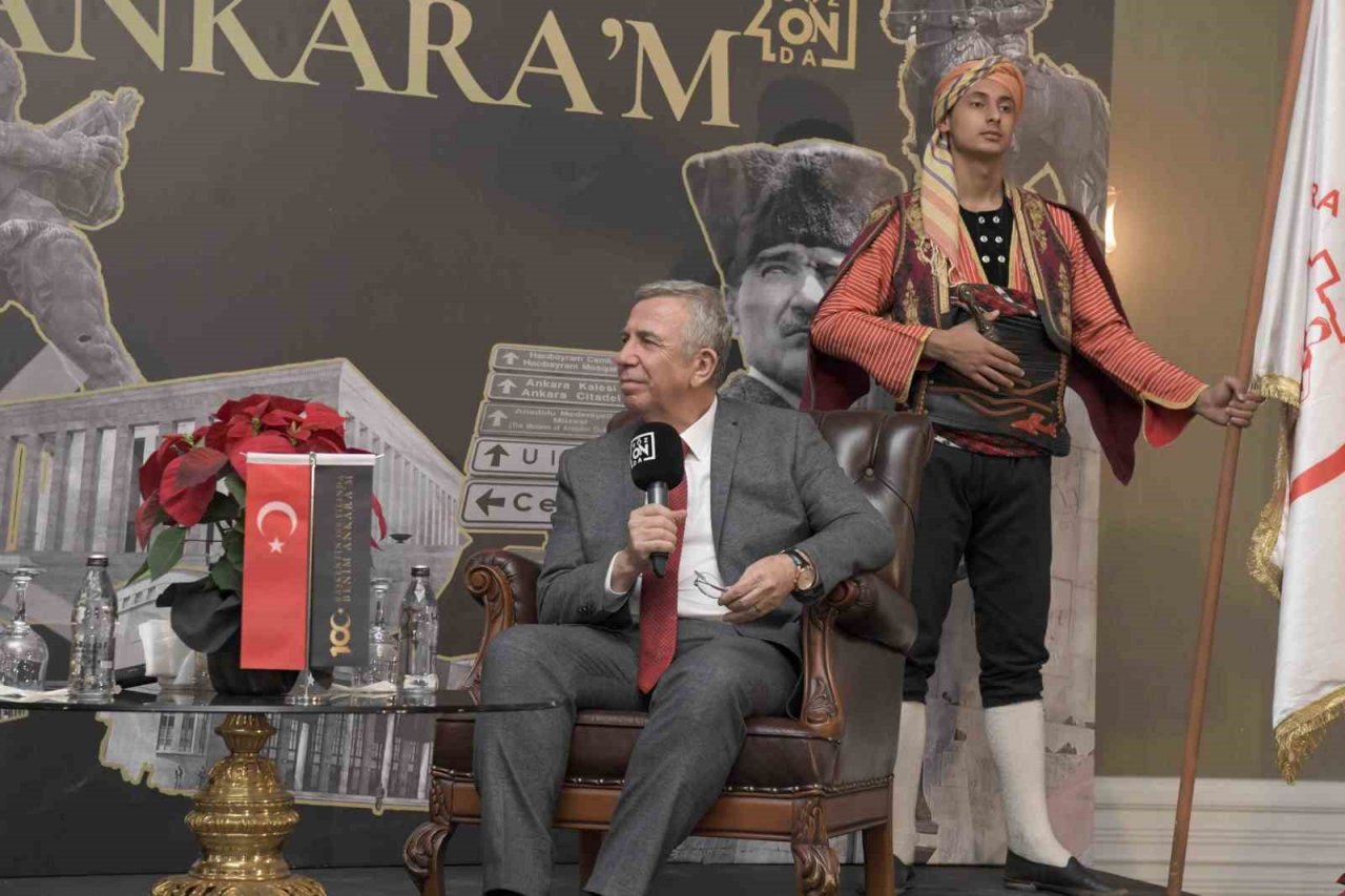 ABB Başkanı Yavaş, “SözONda” programında Ankara’yı anlattı