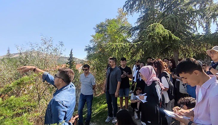 PAÜ öğrencileri, Burdur’un arazi yapısını yerinde inceledi