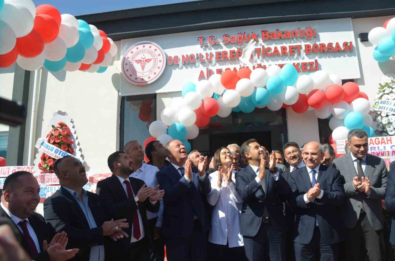 Ereğli Ticaret Borsası Aile Sağlık Merkezi’nin açılışı gerçekleştirildi