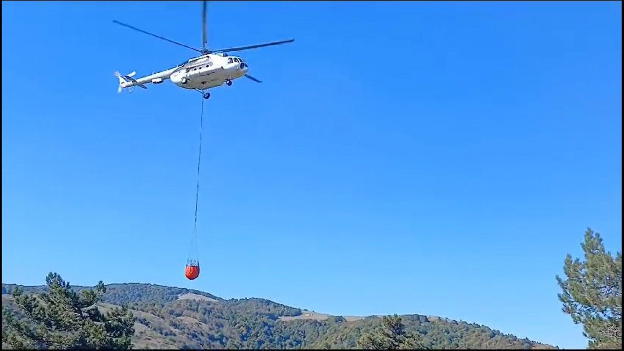 Kütahya’daki orman yangını büyümede kontrol altına alındı