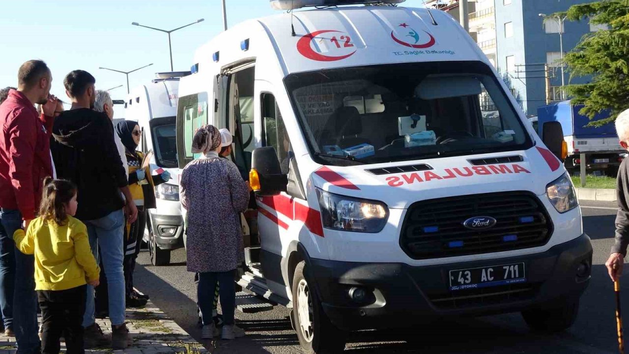 Tavşanlı’da trafik kazası: 1 yaralı