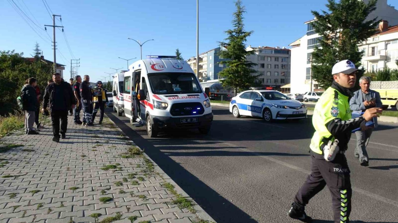 Tavşanlı’da trafik kazası: 1 yaralı