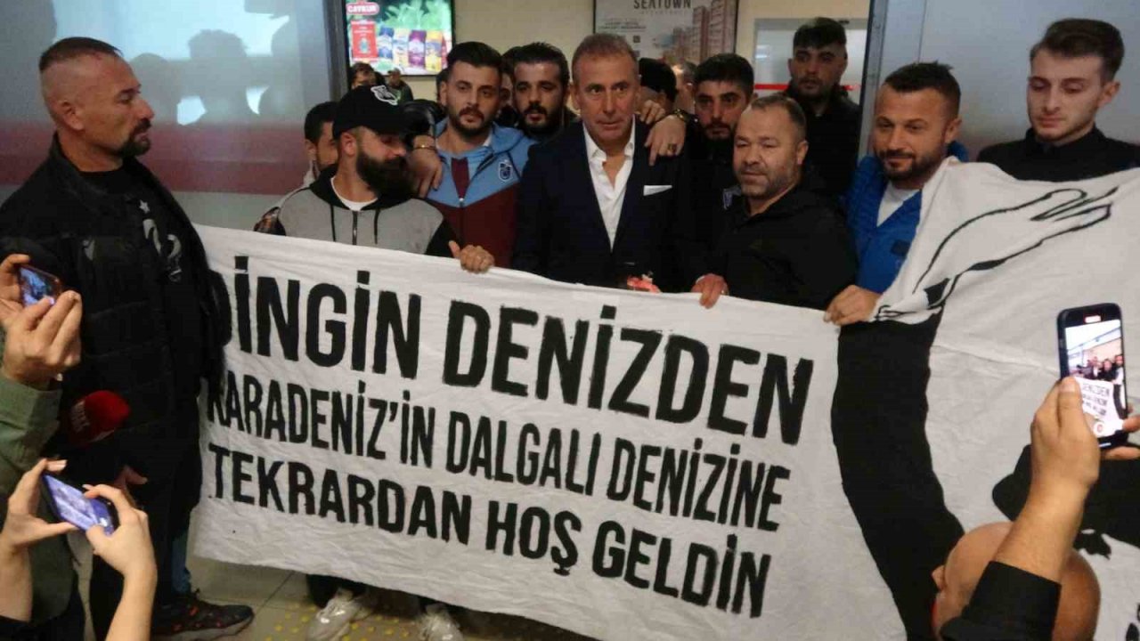 Abdullah Avcı, yeniden Trabzon’da