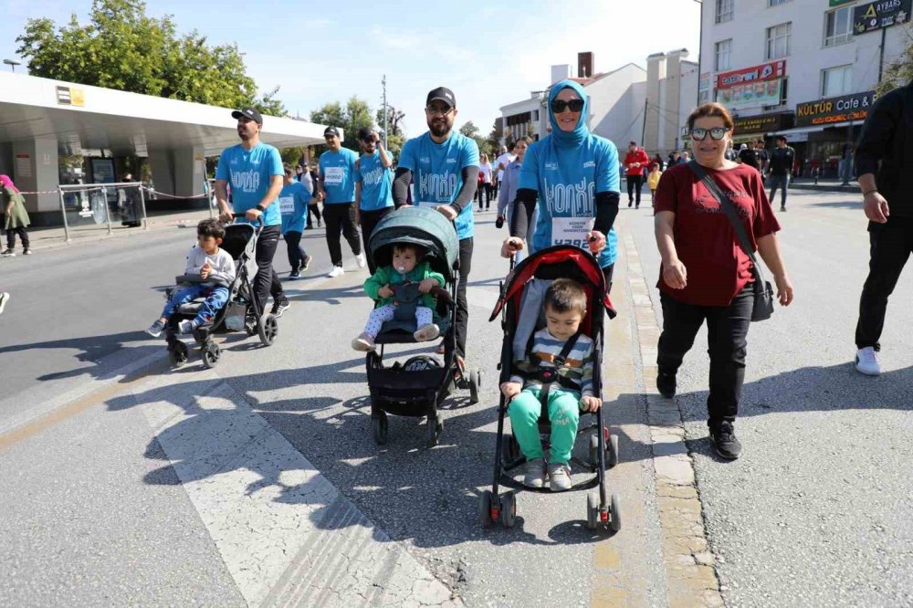 Konya'da binlerce sporcu 'iyilik' için koştu! İşte maratonda dereceye giren isimler