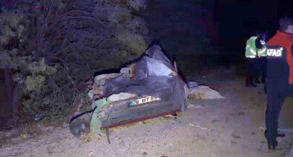 Kamyona çarpan otomobilde Ali ve Havva Budak hayatını kaybetti