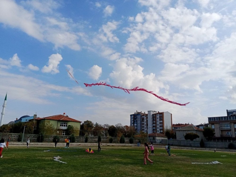 Karapınarlılar uçurtma şenliğinde buluştu