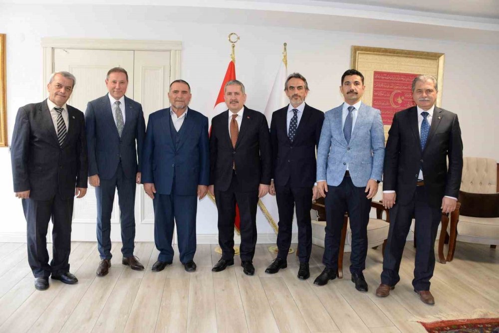 Bakan Yardımcısı Gürcan Konya'da esnaf odaları başkanları ve AFAD ekibi ile buluştu