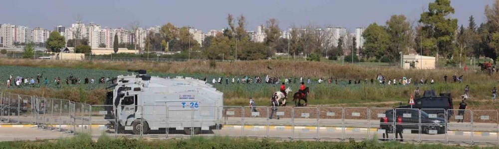 Gazze'ye destek protestosu yarıda kesildi! İHH Başkanı Yıldırım'dan İncirlik'teki provokasyona tepki