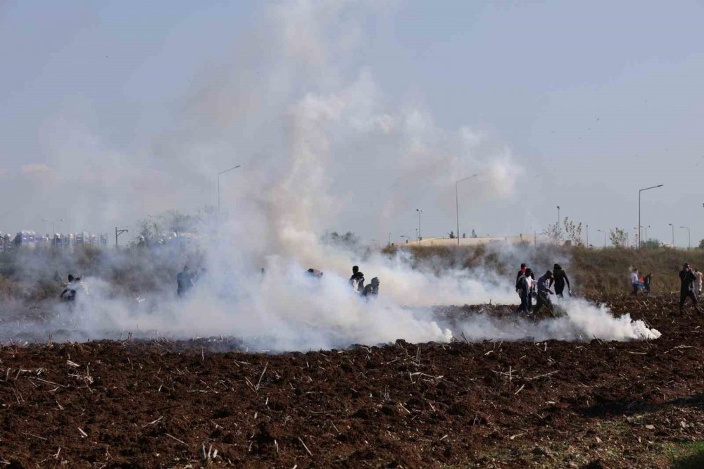 Gazze'ye destek protestosu yarıda kesildi! İHH Başkanı Yıldırım'dan İncirlik'teki provokasyona tepki