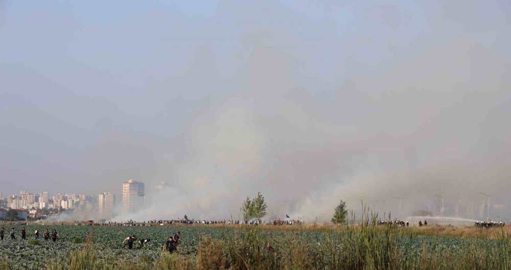 Gazze'ye destek protestosu yarıda kesildi! İHH Başkanı Yıldırım'dan İncirlik'teki provokasyona tepki