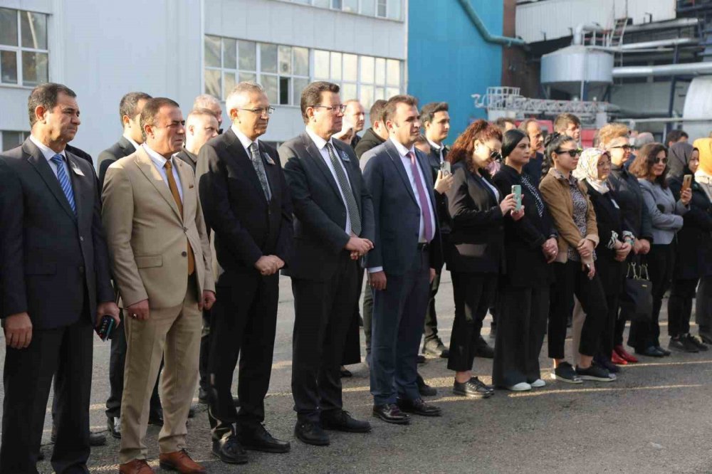 Konya Şeker'de 10 Kasım töreni