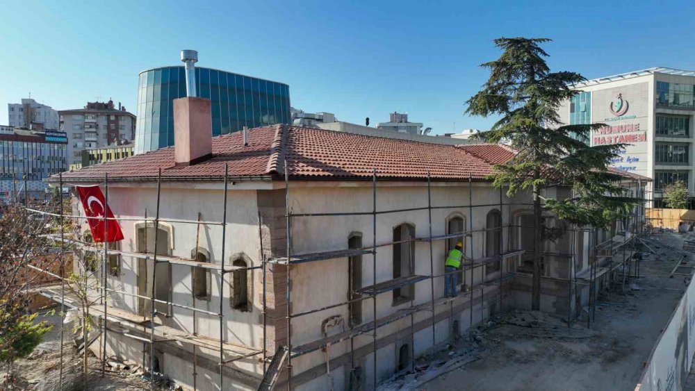 Konya'da tarih yeniden canlanıyor: Tarihi Hemşire Lojmanı Binası