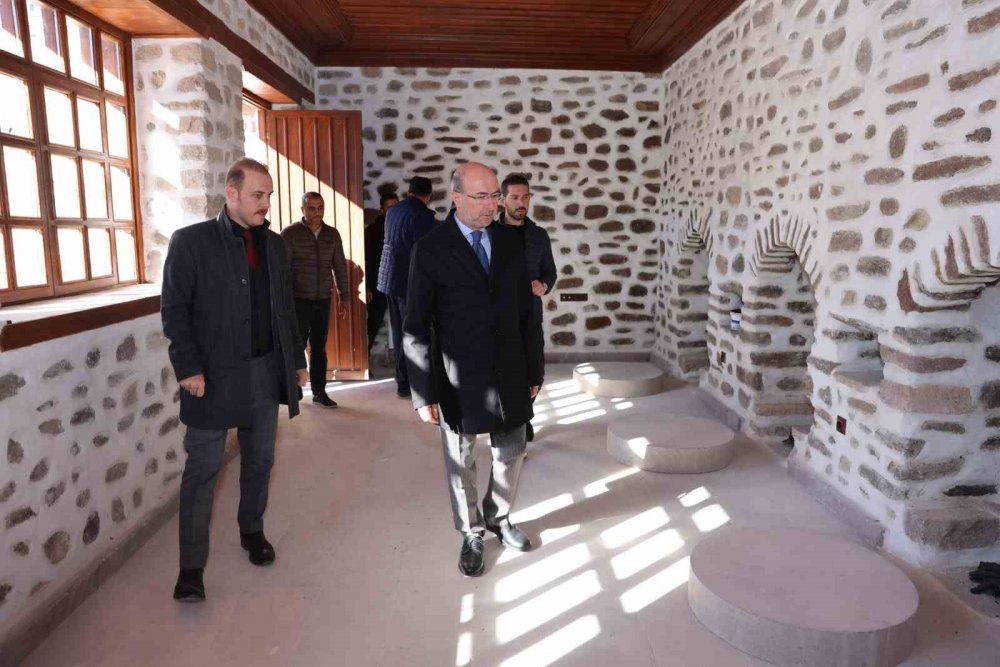 Tarihi Sille Subaşı Hamamı Türkiye'nin ilk Mimarlık Müzesi'ne dönüşüyor