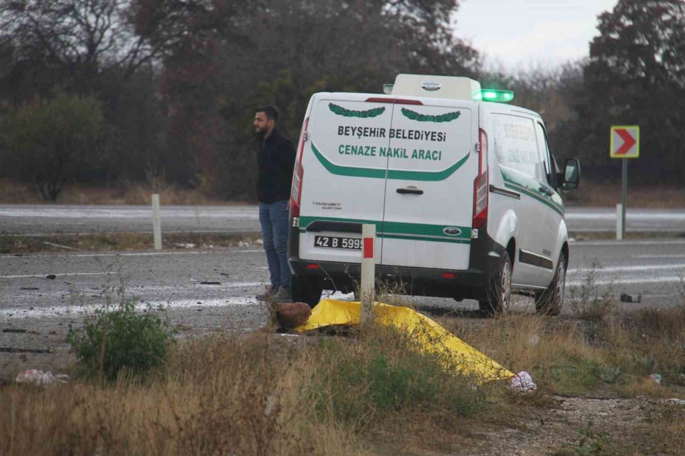 Konya’da yağışlı hava can aldı: Ehliyet sınavına giden genç anne öldü, eşi ve çocukları yaralı