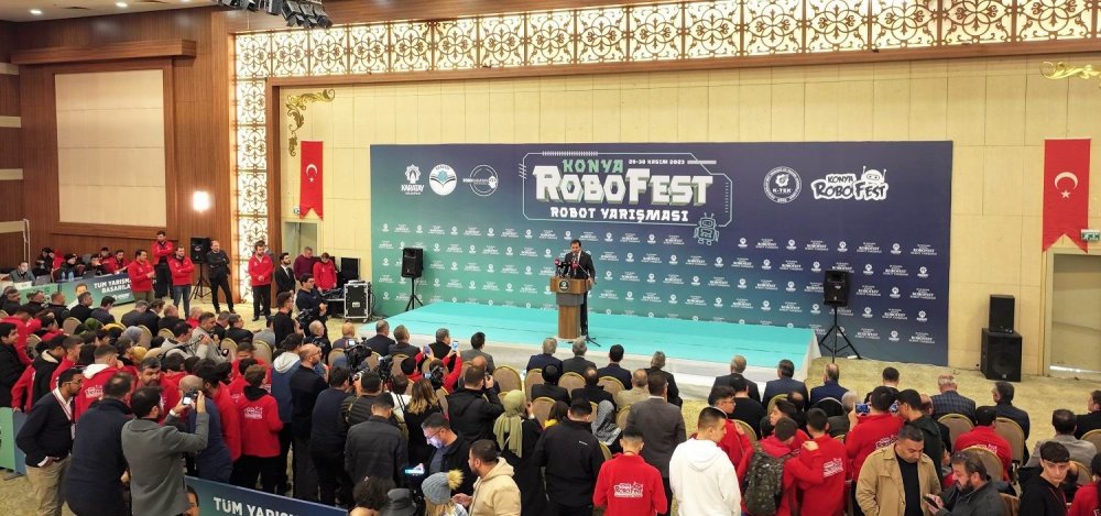 Konya Robofest Robot Yarışması, genç zekaları geleceğin teknolojisine hazırlıyor