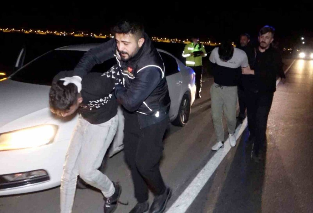 Aksaray'da polisin canına kasteden zehir tacirleri böyle yakalandı