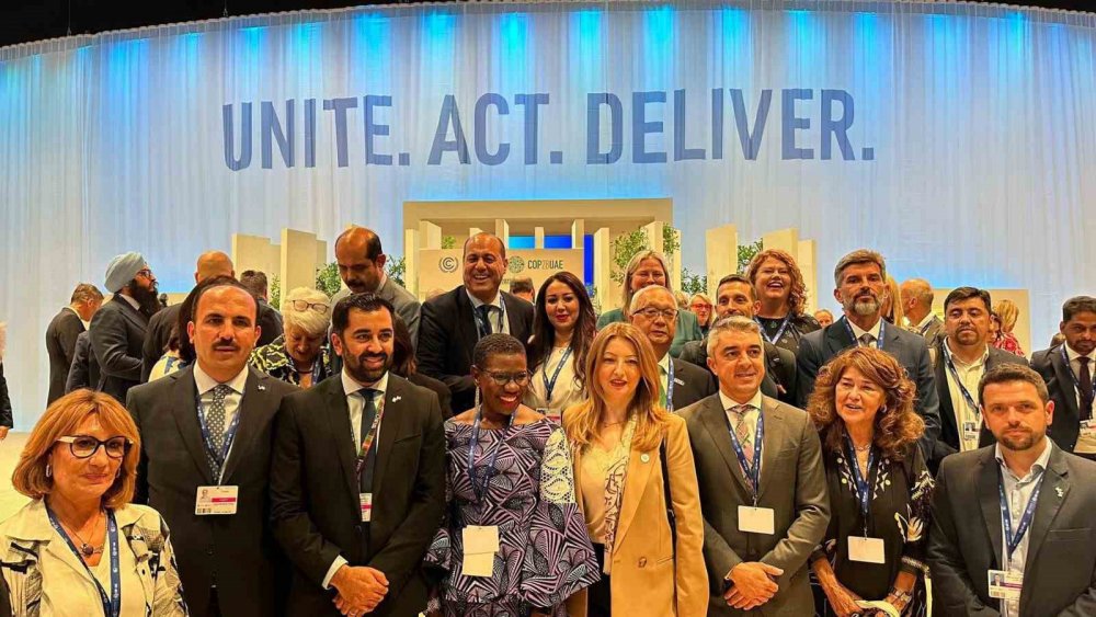 Konya BB ve UCLG Başkanı Altay, COP 28 Yerel İklim Eylemi Zirvesi’nde konuştu