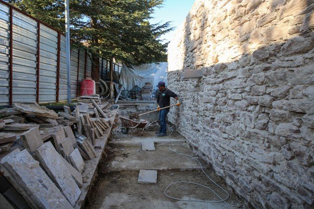 Sille'nin tarihi mirası Hacı Ali Ağa Hamamı canlandırılıyor