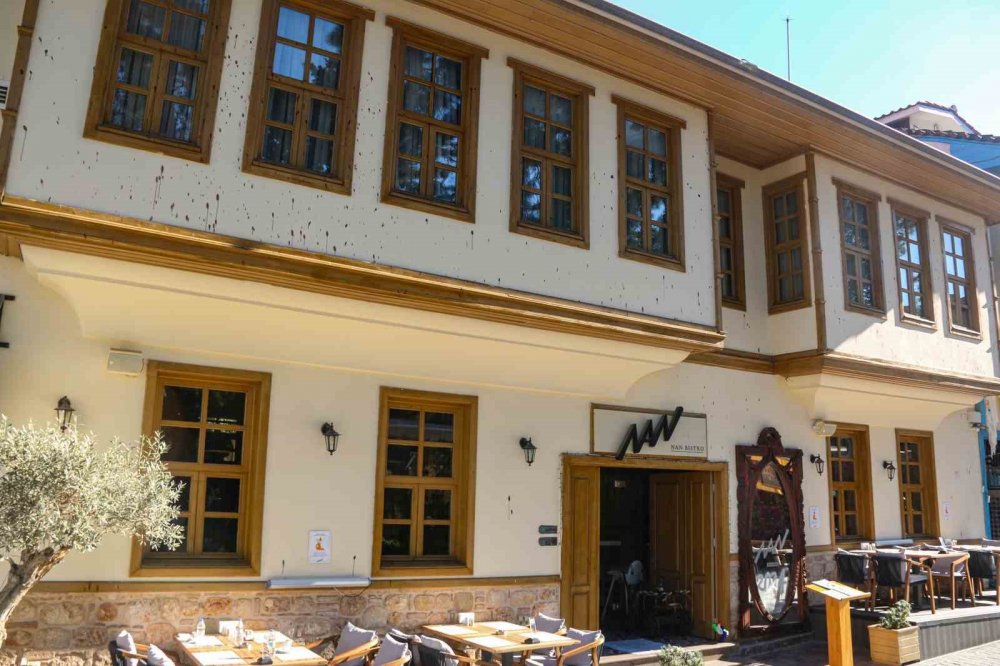 Yarasalar oteli tuvale çevirdi