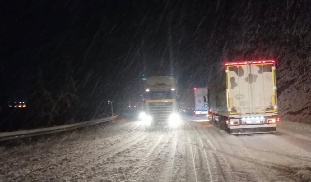 Konya'dan Antalya'ya gidecek sürücülere zincir uyarısı