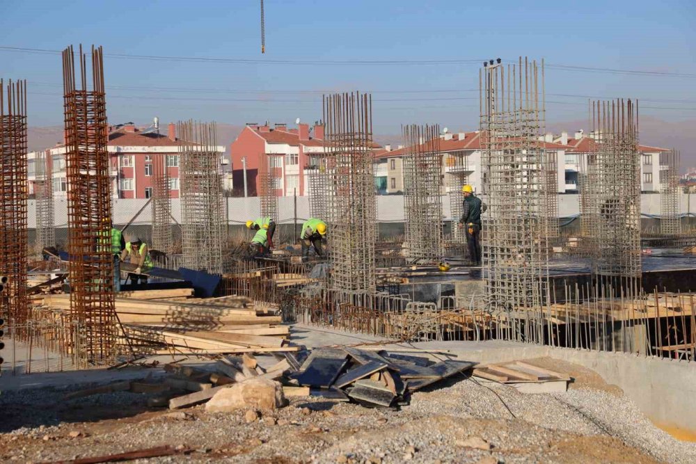 Türkiye'nin İlk Yeşil Sertifikalı Sporcu Yetiştirme Merkezi Selçuklu'da yükseliyor