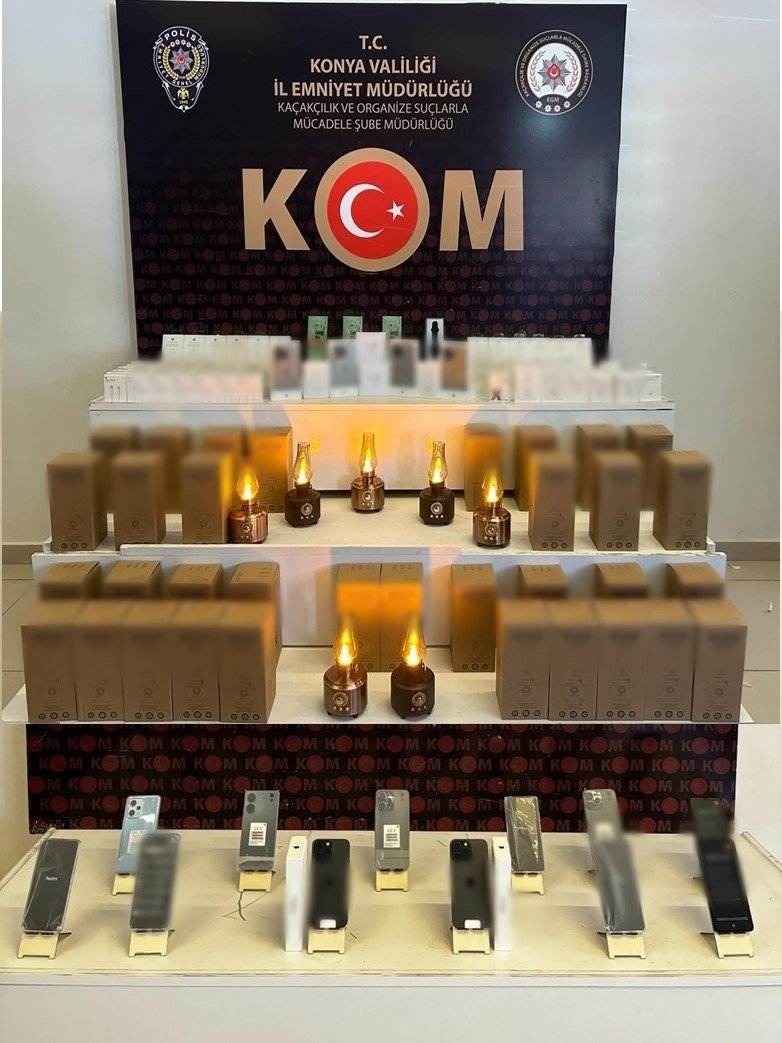 Konya’da kaçakçılara yılbaşı operasyonu! 18 gözaltı