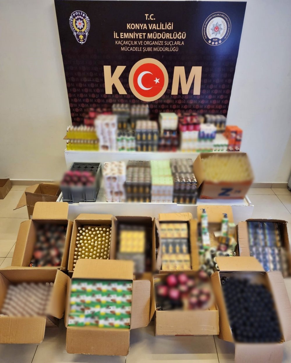 Konya’da kaçakçılara yılbaşı operasyonu! 18 gözaltı