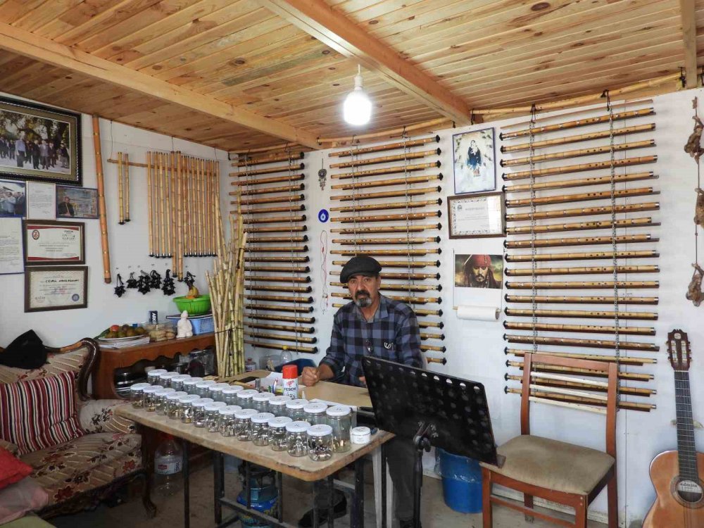 Bu kamış ney olunca 30 bin lira ediyor