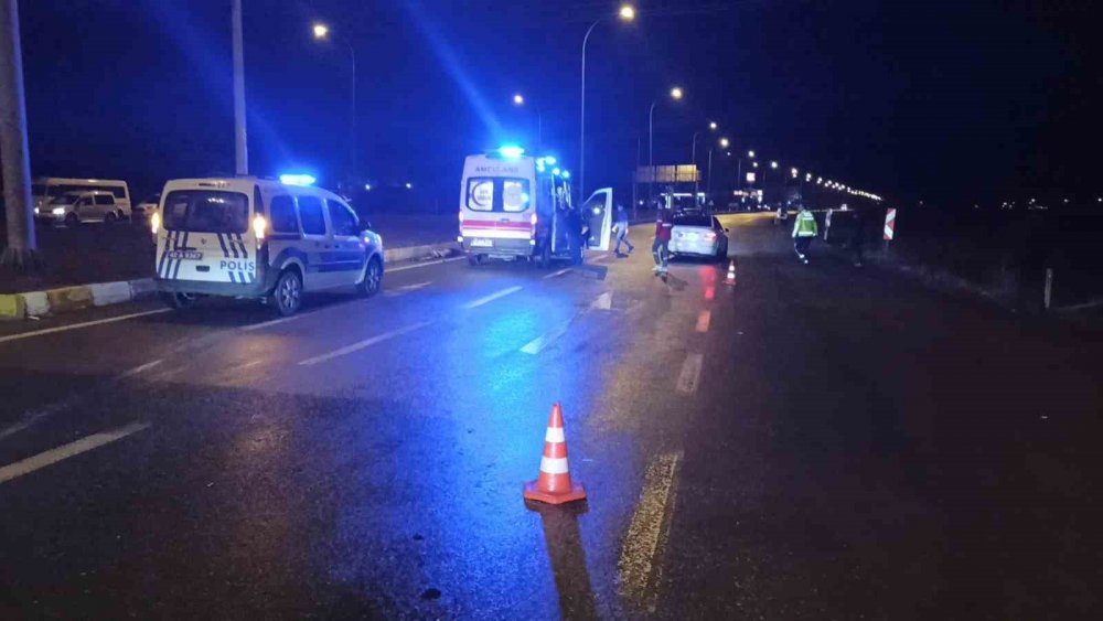 Konya’da otomobiller çarpıştı: 1 yaralı